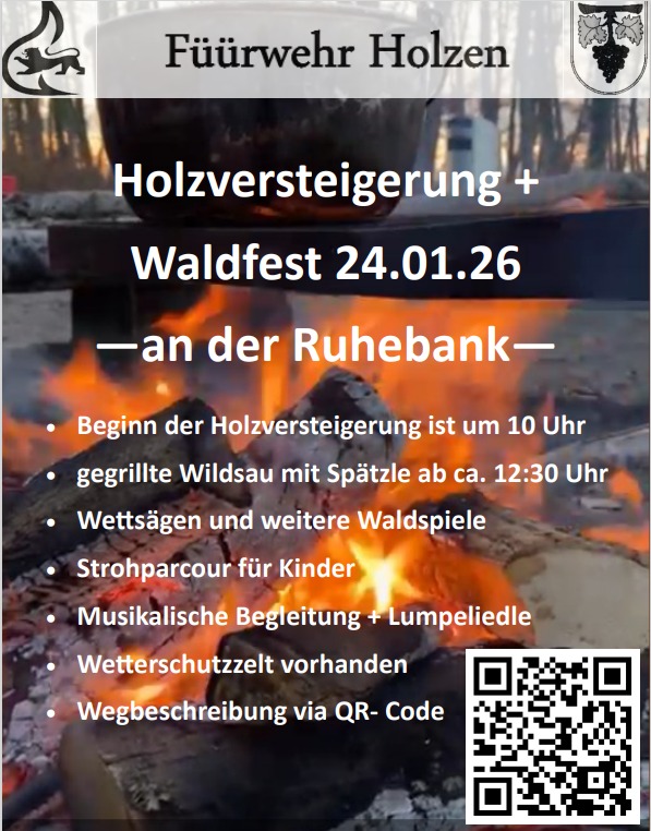 2026 Holzversteigerung Holzen